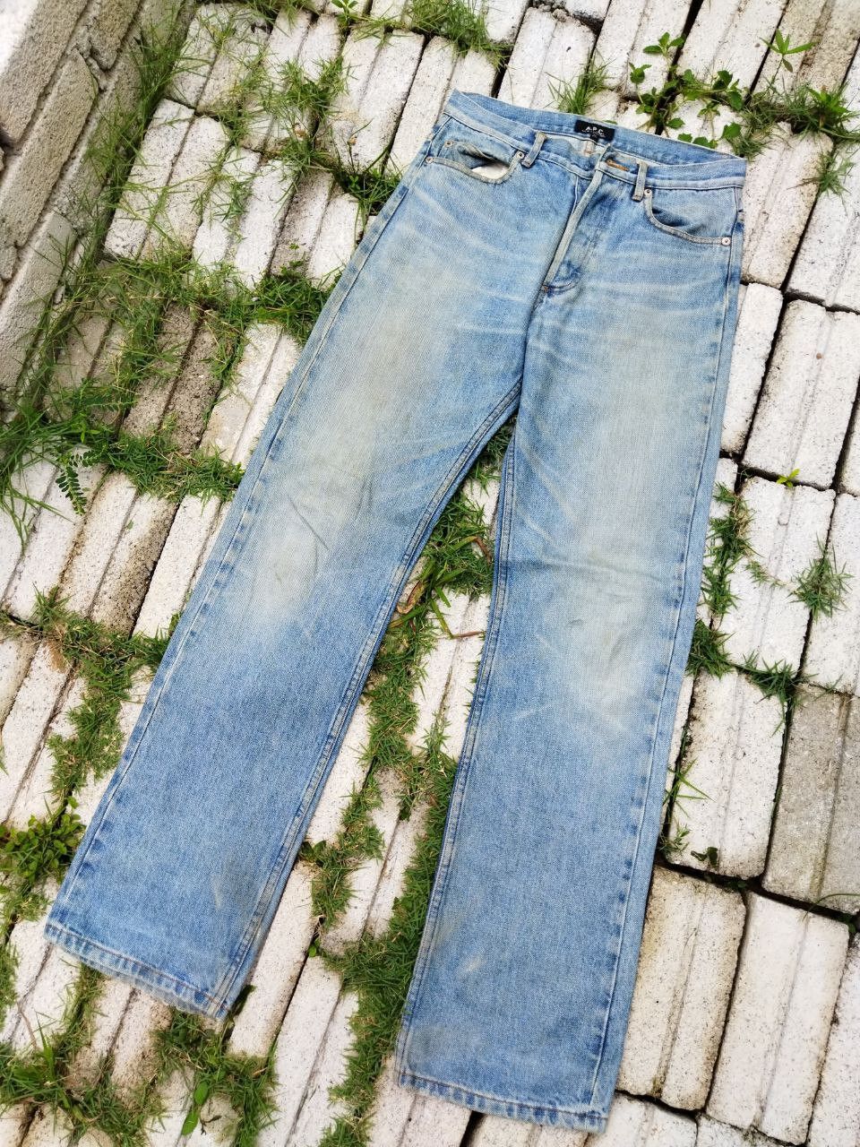 A.P.C. A.P.C Japan Selvedge Distressed jeans Size US 28 / EU 44 - 2 Thumbnail