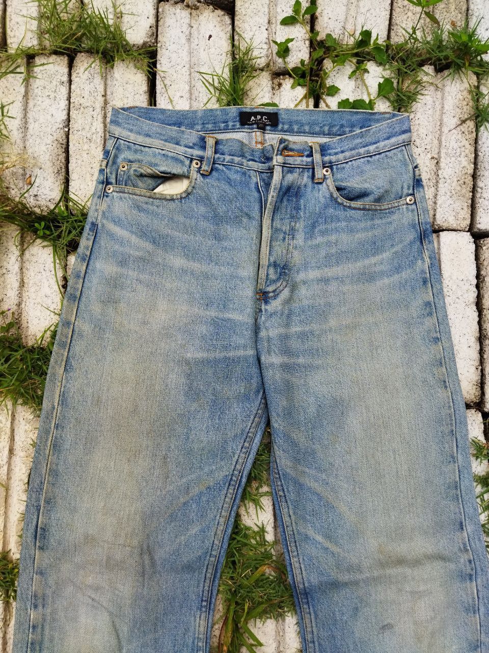 A.P.C. A.P.C Japan Selvedge Distressed jeans Size US 28 / EU 44 - 3 Thumbnail