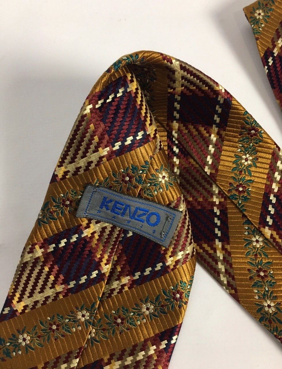 Kenzo Kenzo Luxury Street Fashion Tie Size ONE SIZE - 3 Thumbnail