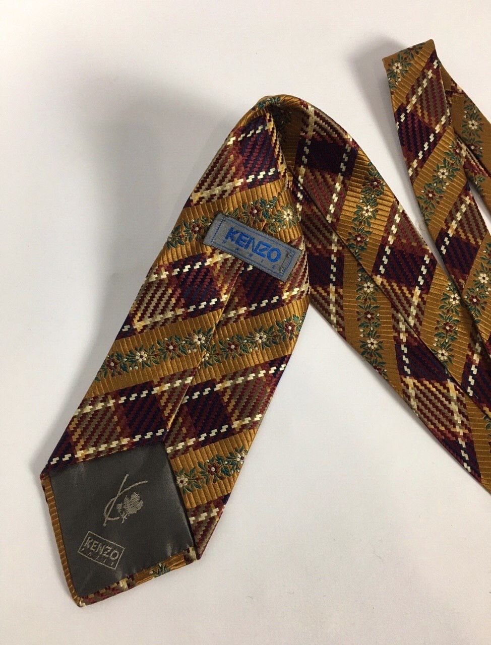 Kenzo Kenzo Luxury Street Fashion Tie Size ONE SIZE - 2 Thumbnail