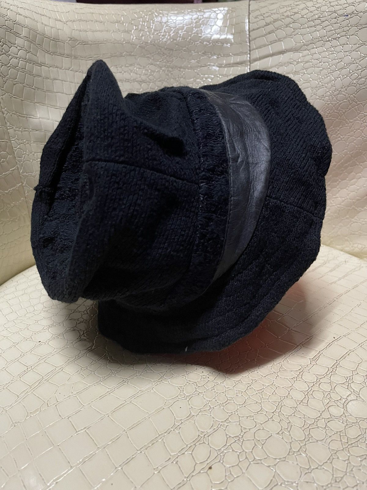 CA4LA Vintage Black Hats CA4LA Designed Avant Garde Size ONE SIZE - 5 Thumbnail