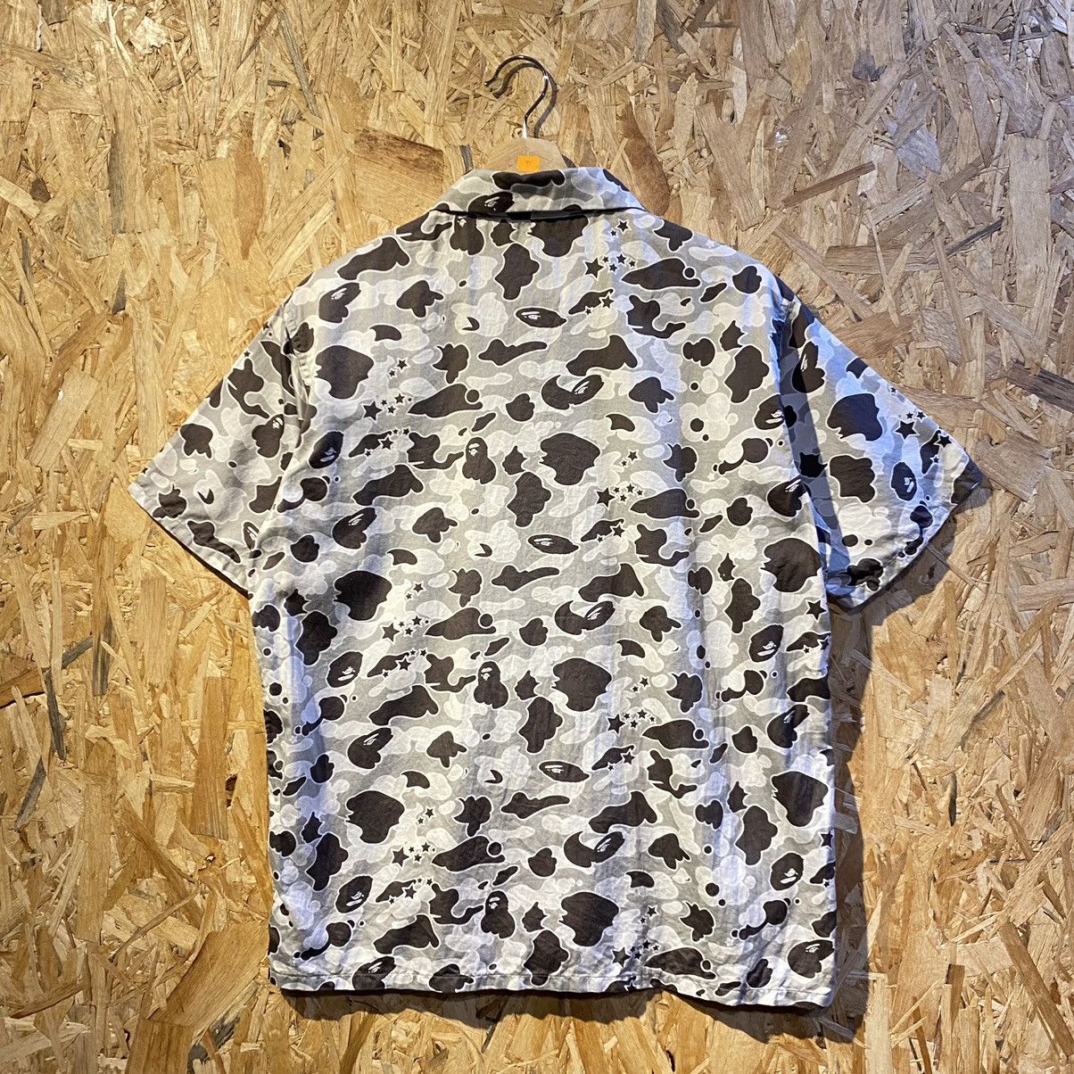 Bape VINTAGE‼️A Bathing Ape Fullprint Shirts Button Upd Size US M / EU 48-50 / 2 - 2 Thumbnail