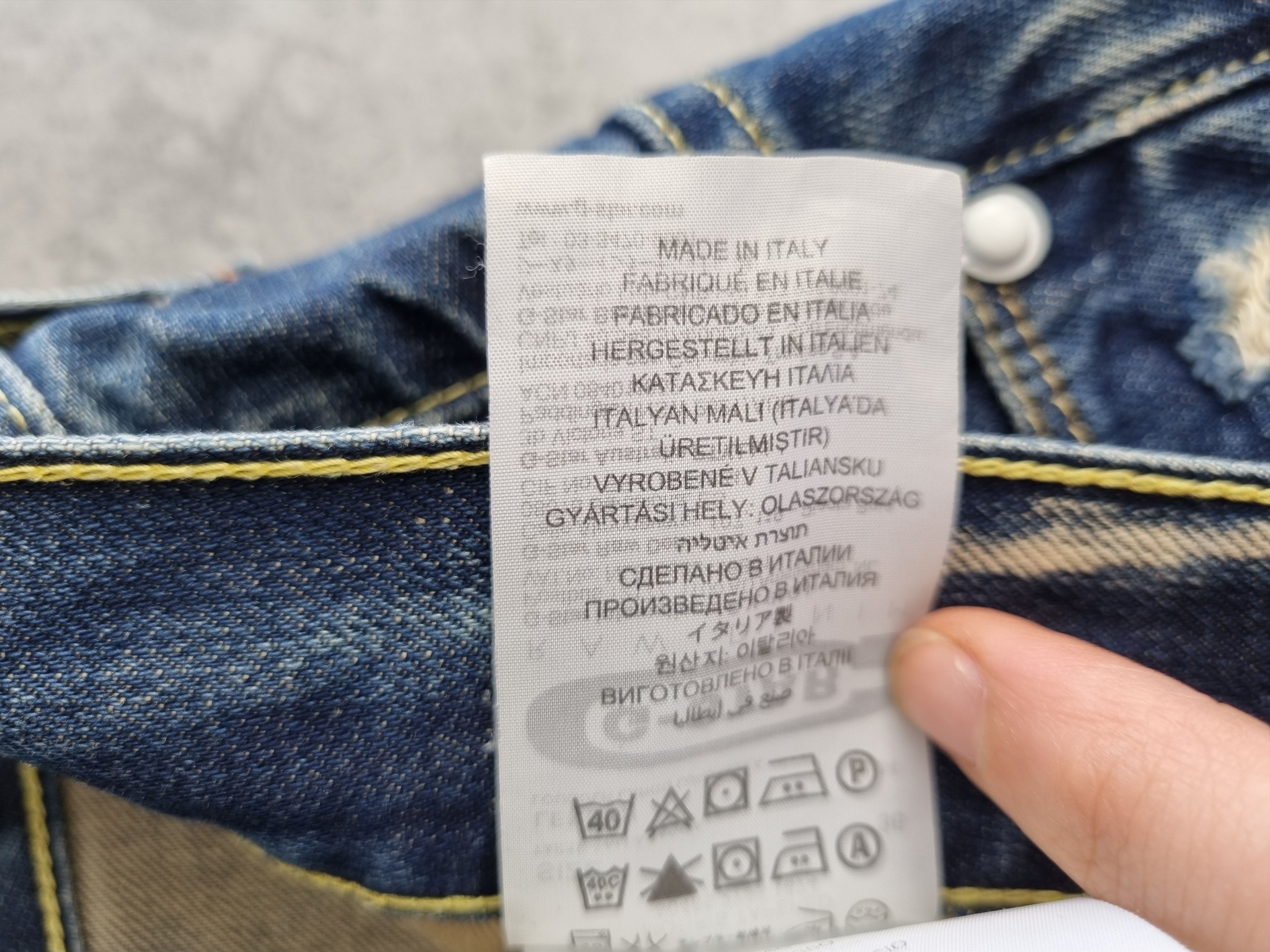 G-Star G Star RAW Moris Tapered Italian Denim Jeans Size US 36 / EU 52 - 10 Thumbnail