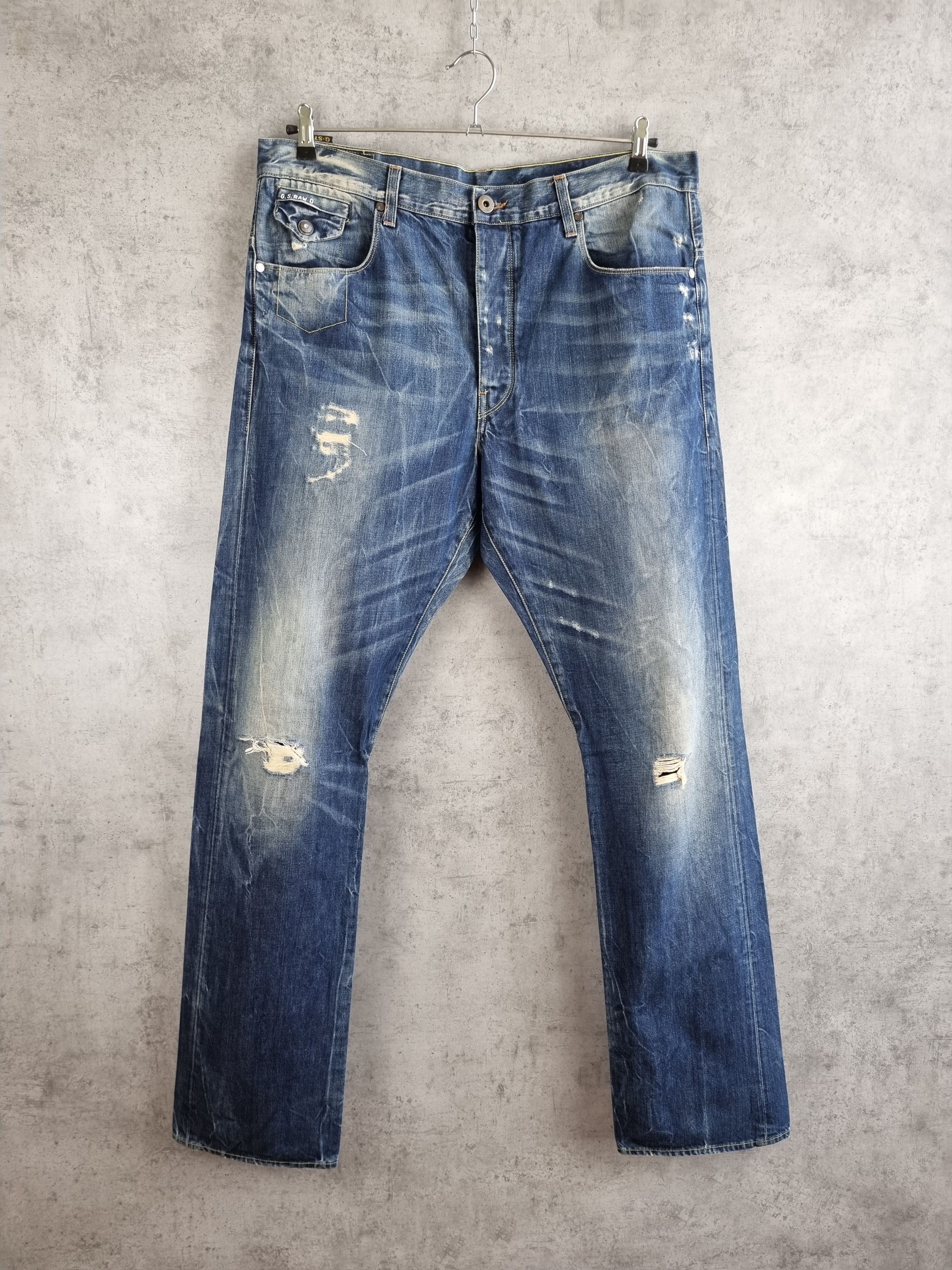 G Star RAW Moris Tapered Italian Denim Jeans