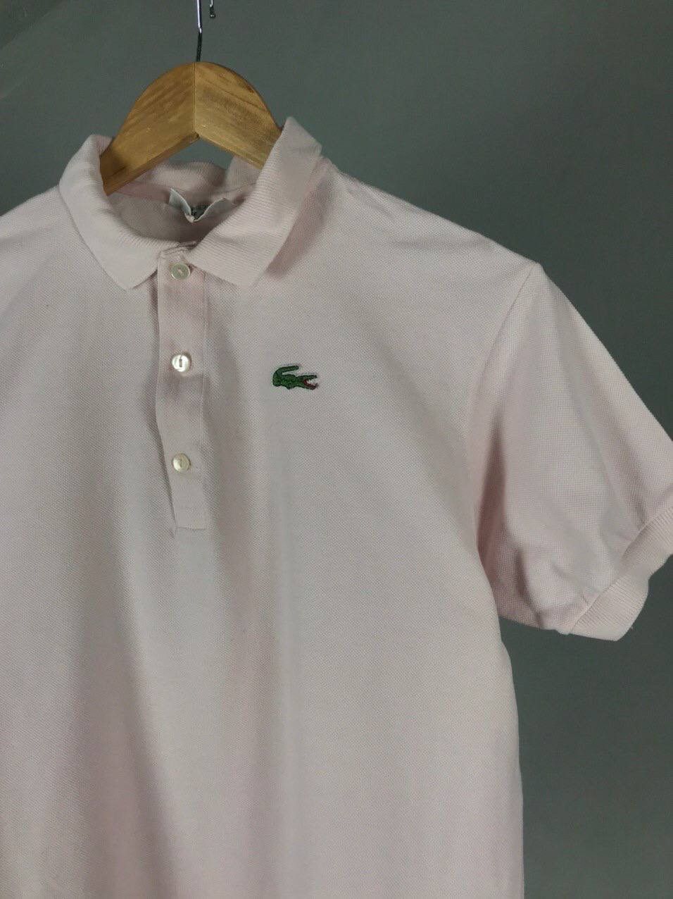 Lacoste × Vintage Lacoste vintage luxury pink polo tee Size US XS / EU 42 / 0 - 2 Thumbnail