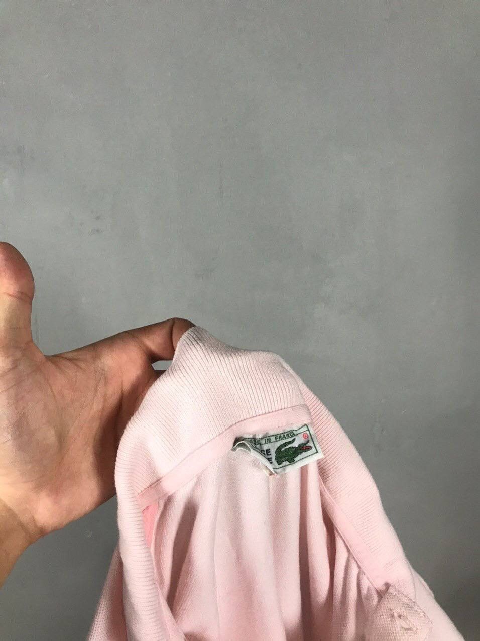 Lacoste × Vintage Lacoste vintage luxury pink polo tee Size US XS / EU 42 / 0 - 9 Thumbnail