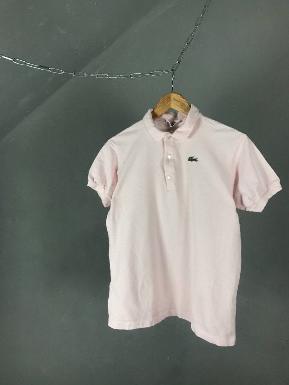 Lacoste × Vintage Lacoste vintage luxury pink polo tee Size US XS / EU 42 / 0 - 1 Thumbnail