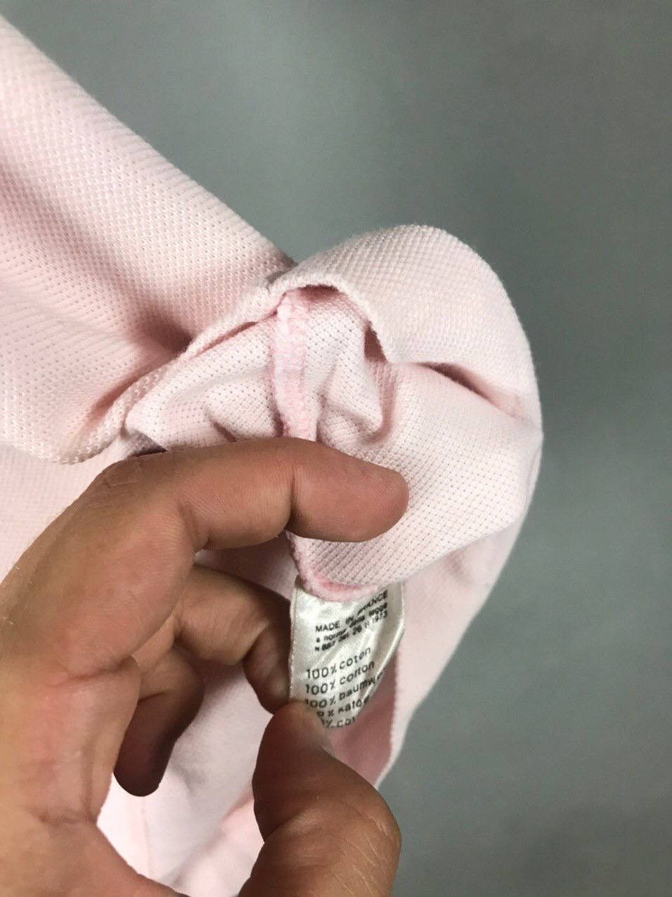 Lacoste × Vintage Lacoste vintage luxury pink polo tee Size US XS / EU 42 / 0 - 5 Thumbnail