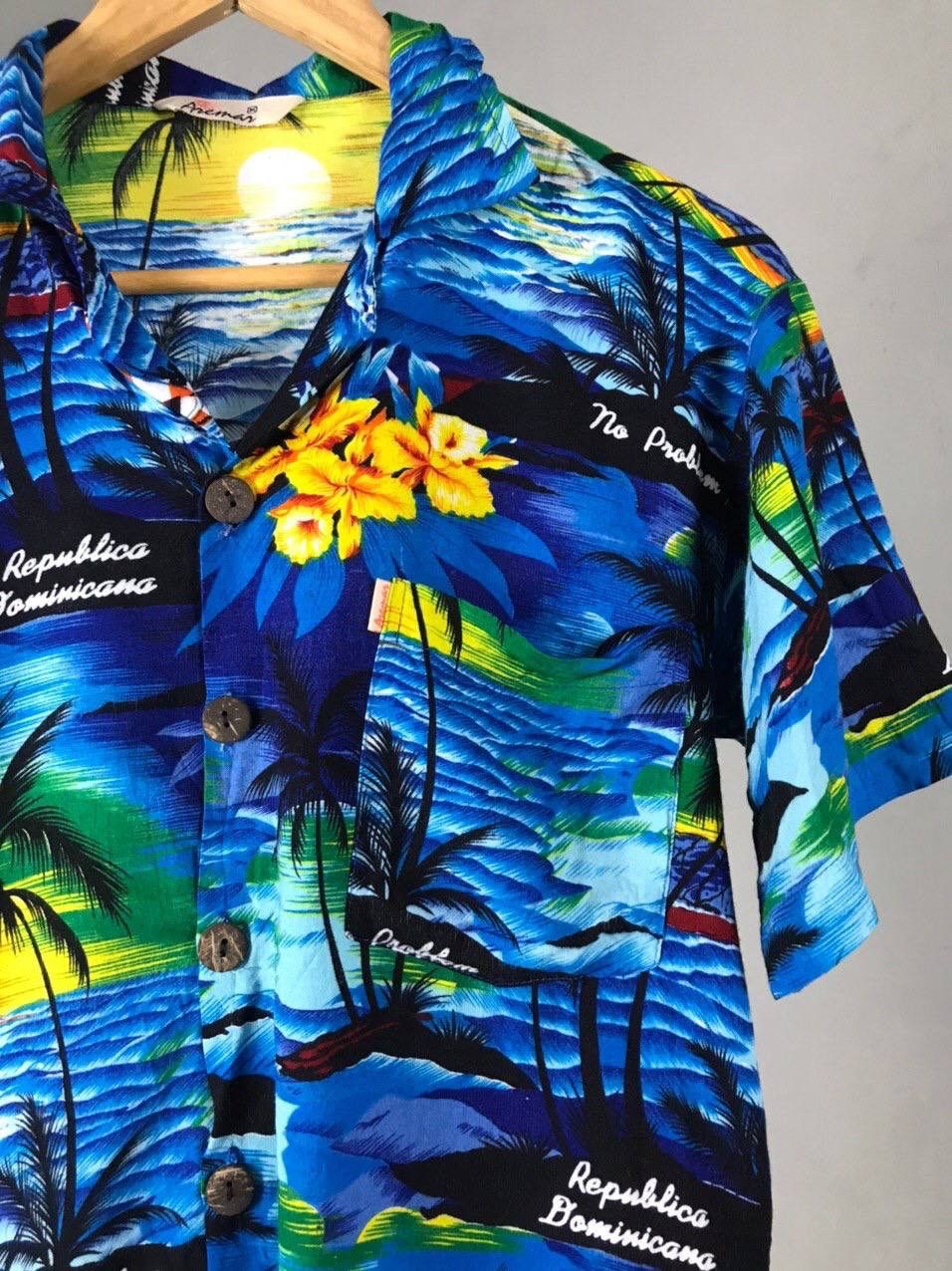 Vintage Crazy Hawaiian shirt Size US M / EU 48-50 / 2 - 3 Thumbnail