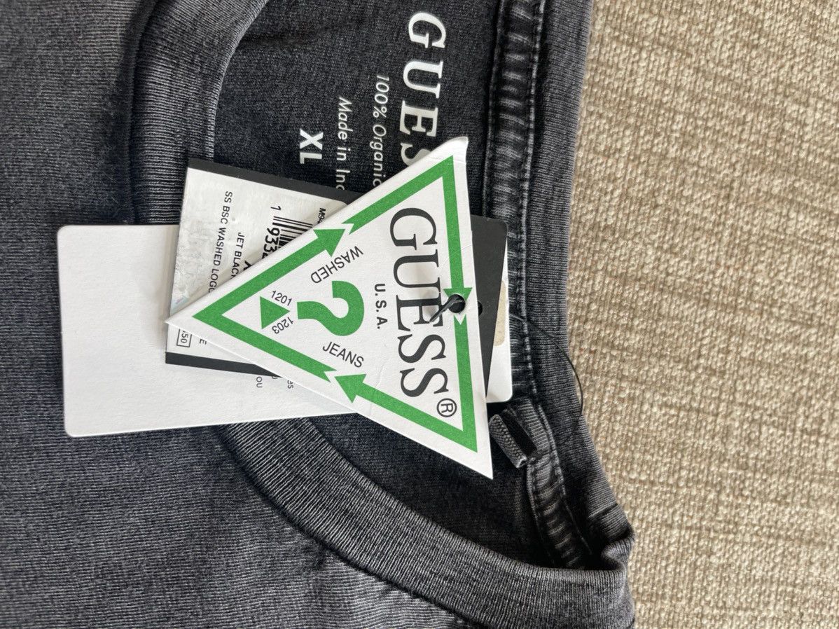 Guess Guess Washed Logo Crew Tee Size US XL / EU 56 / 4 - 5 Thumbnail
