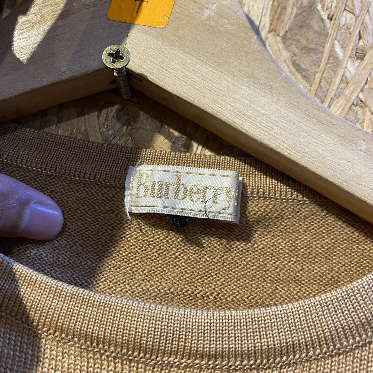 Burberry × Burberry Prorsum × Vintage VINTAGE‼️Burberrys Logo Embroided Longsleeve T-Shirt Women Size M / US 6-8 / IT 42-44 - 7 Thumbnail