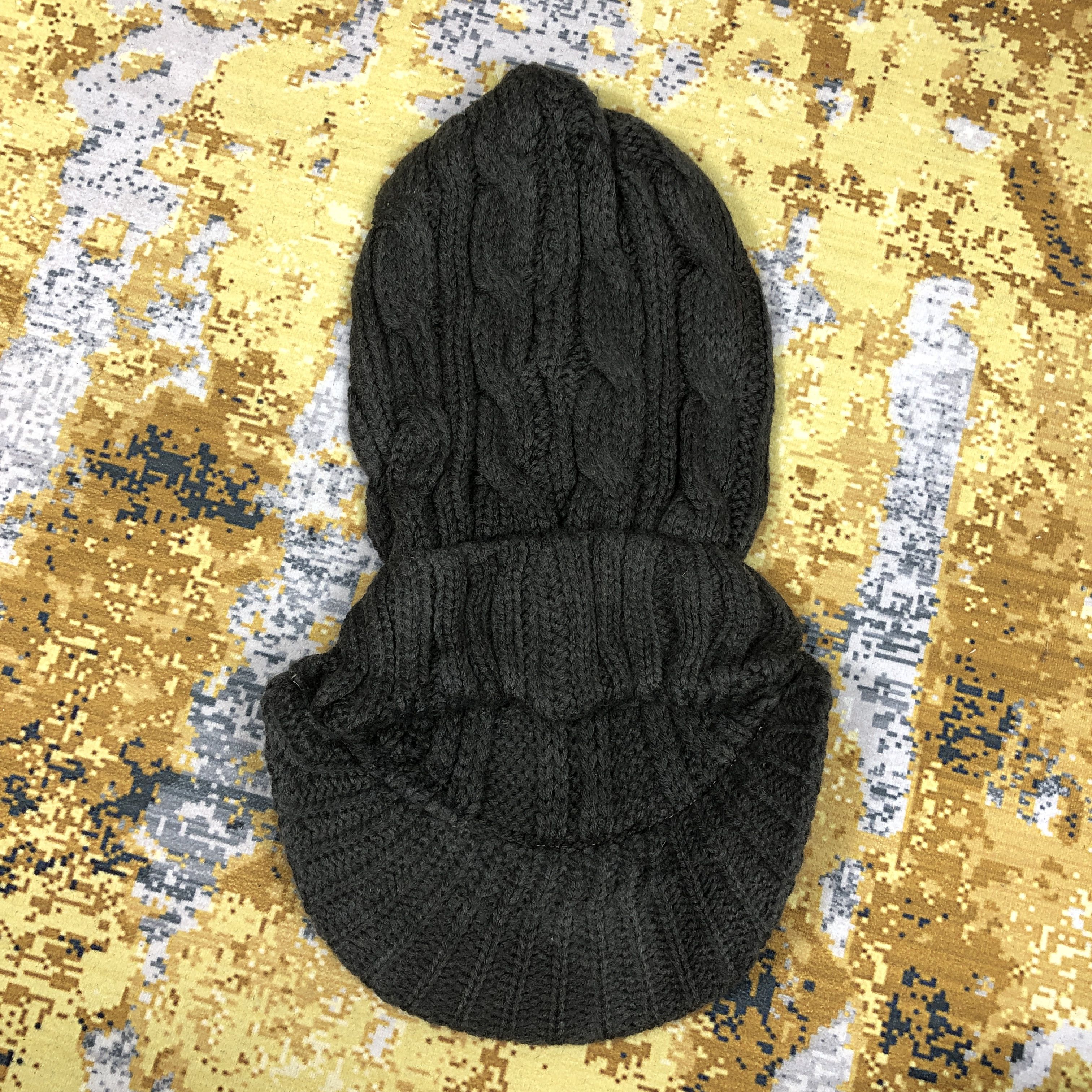 Japanese Brand Vintage Unknown Slouchy Visor Beanie Hat B1594 Size ONE SIZE - 4 Thumbnail