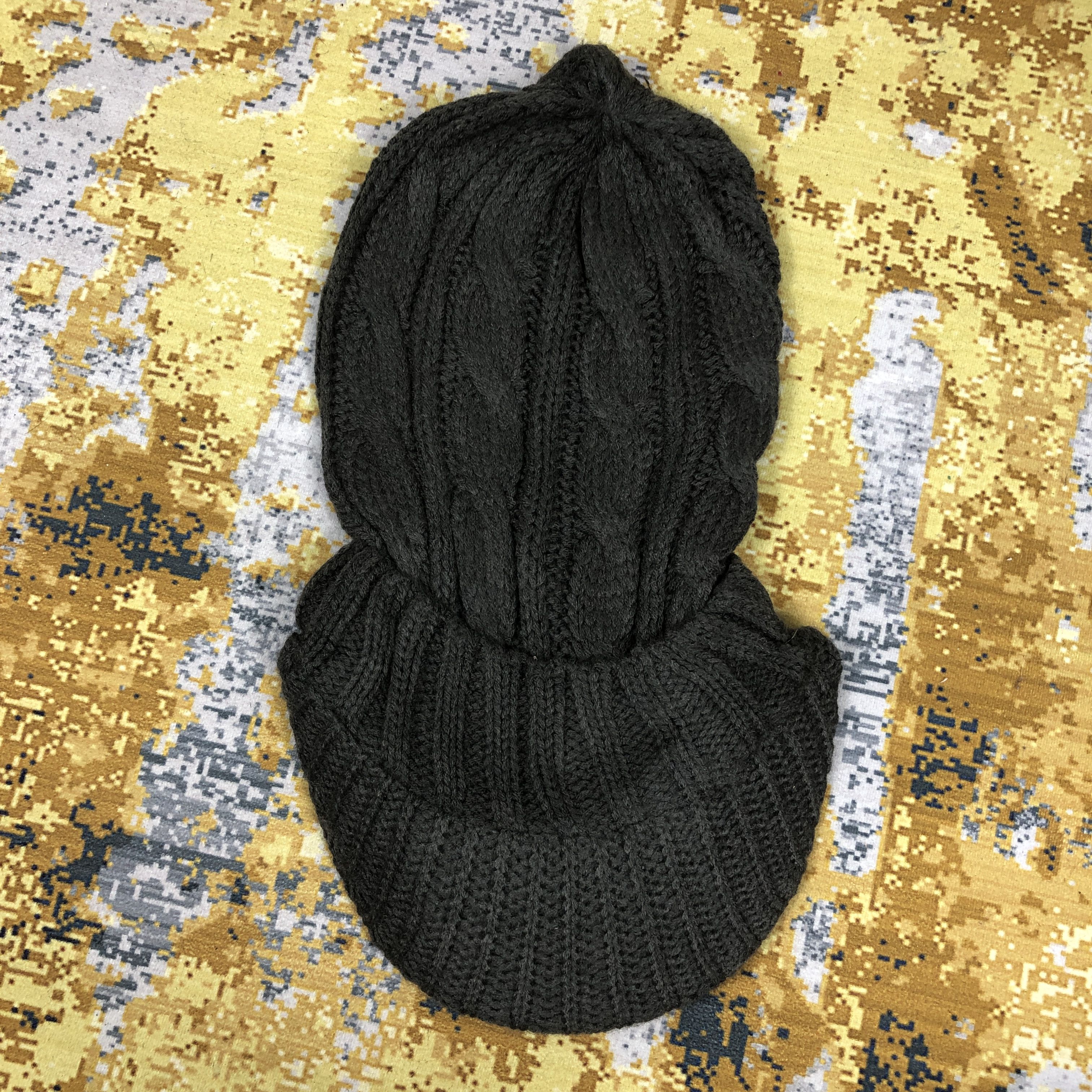 Japanese Brand Vintage Unknown Slouchy Visor Beanie Hat B1594 Size ONE SIZE - 3 Thumbnail