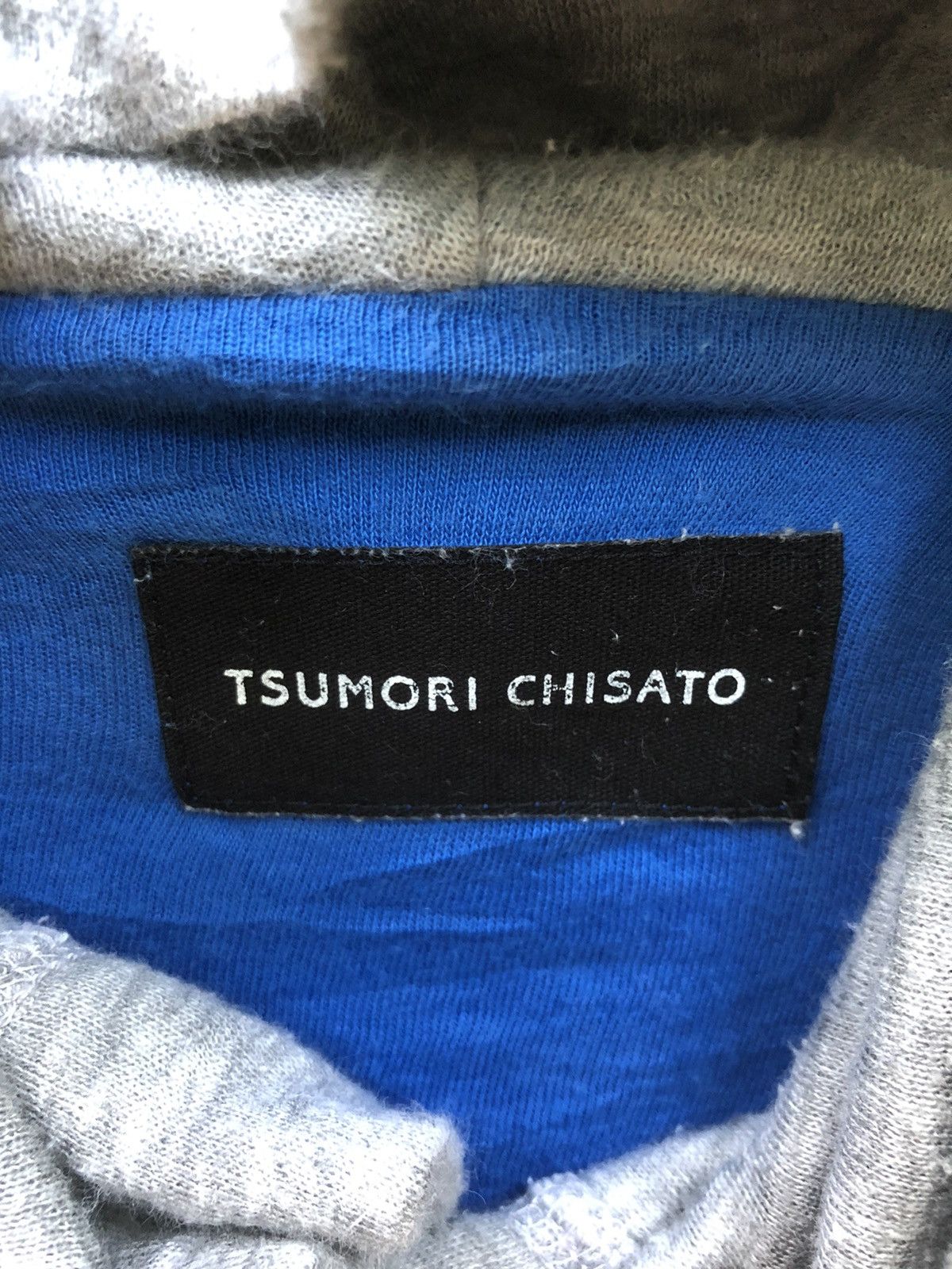 Tsumori Chisato Vintage Long Hooded Cotton Sweatshirt Tsumori Chisato Miyake Size US M / EU 48-50 / 2 - 4 Thumbnail