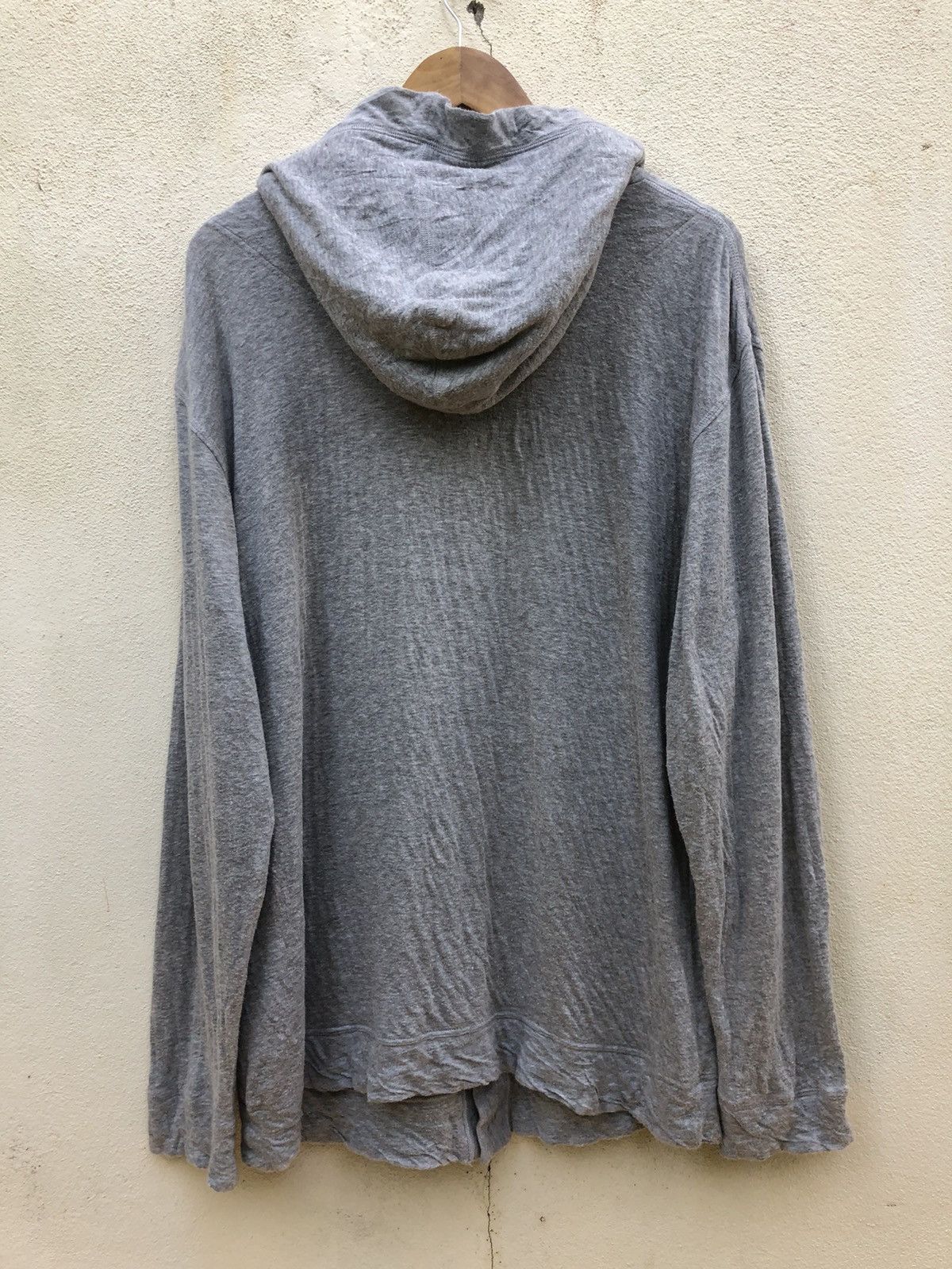 Tsumori Chisato Vintage Long Hooded Cotton Sweatshirt Tsumori Chisato Miyake Size US M / EU 48-50 / 2 - 2 Thumbnail
