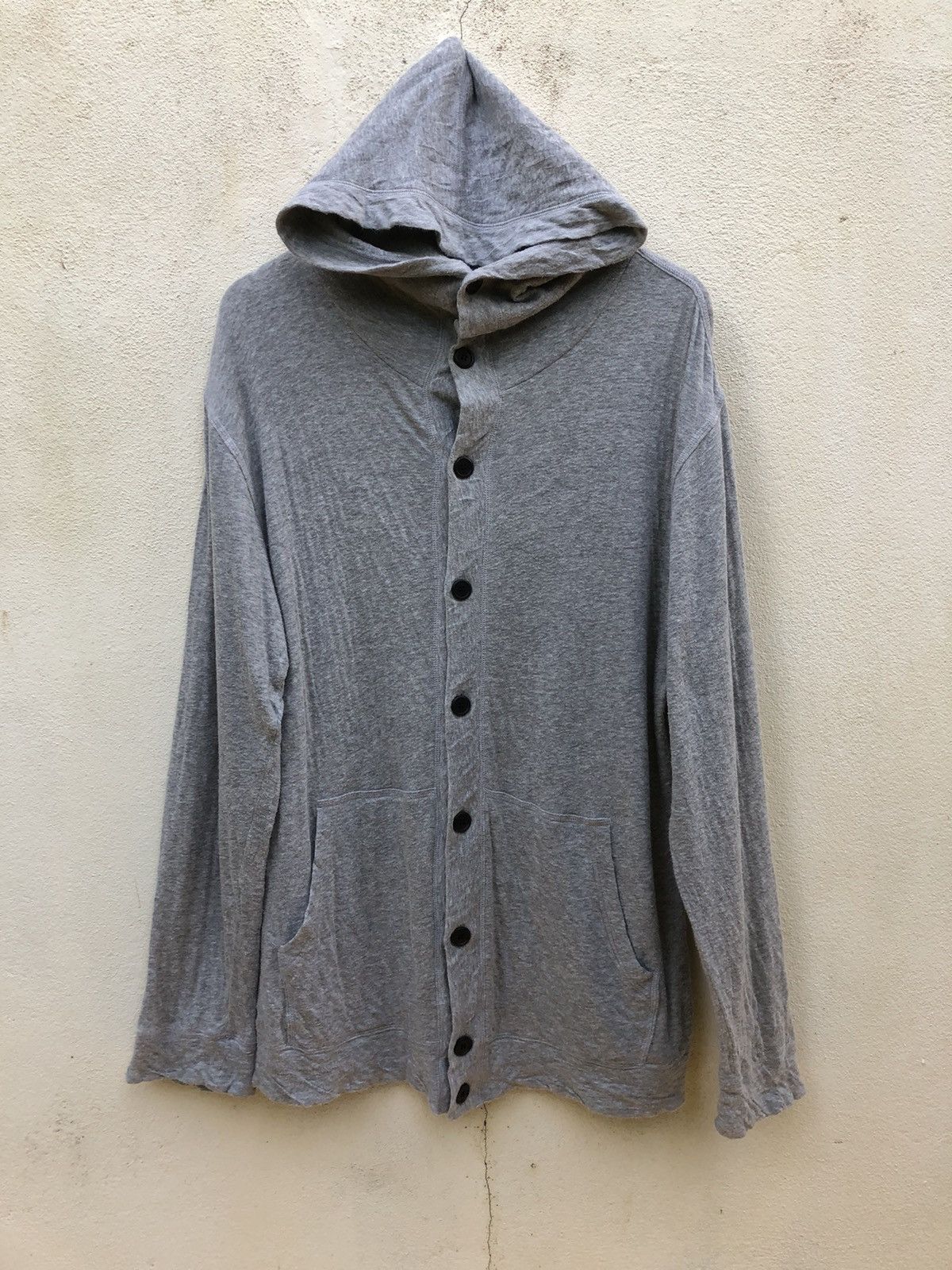 Tsumori Chisato Vintage Long Hooded Cotton Sweatshirt Tsumori Chisato Miyake Size US M / EU 48-50 / 2 - 1 Thumbnail