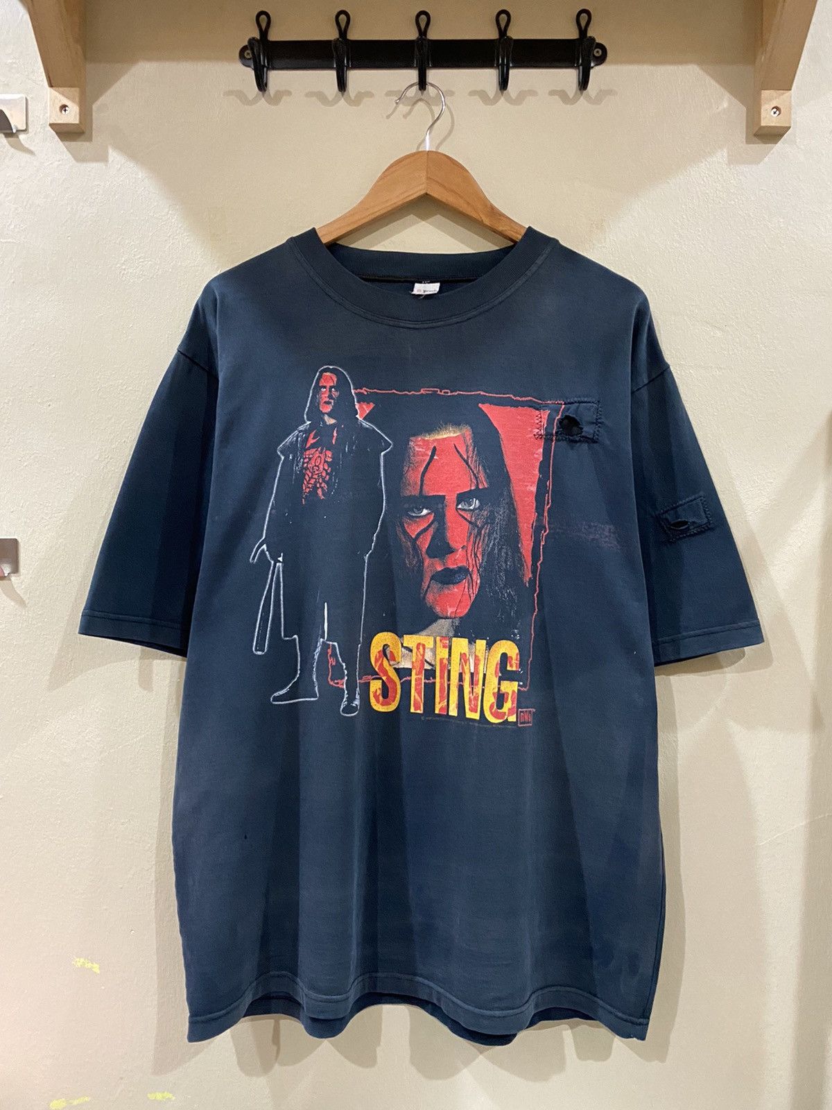 Vintage Vintage 1998 Sting NWO Size US XL / EU 56 / 4 - 1 Thumbnail