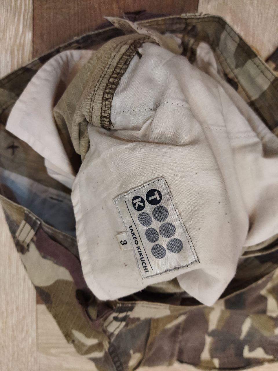 Takeo Kikuchi TAKEO KIKUCHI Bondage Parachute Camouflag Pants Size US 32 / EU 48 - 8 Thumbnail