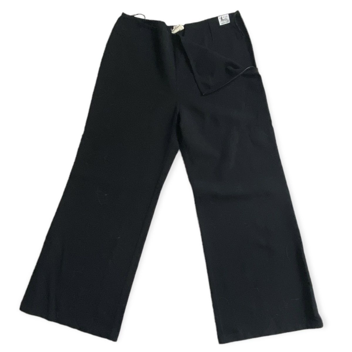 Hermes Wool Stretch Side Zip Flare Pants