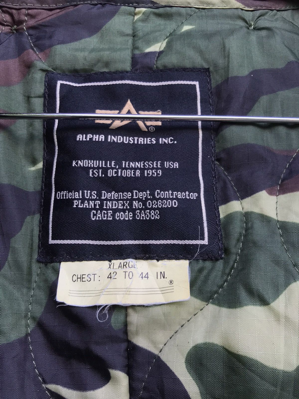 Alpha Industries Alpha Industries Camouflage Field Jacket Size US L / EU 52-54 / 3 - 7 Thumbnail