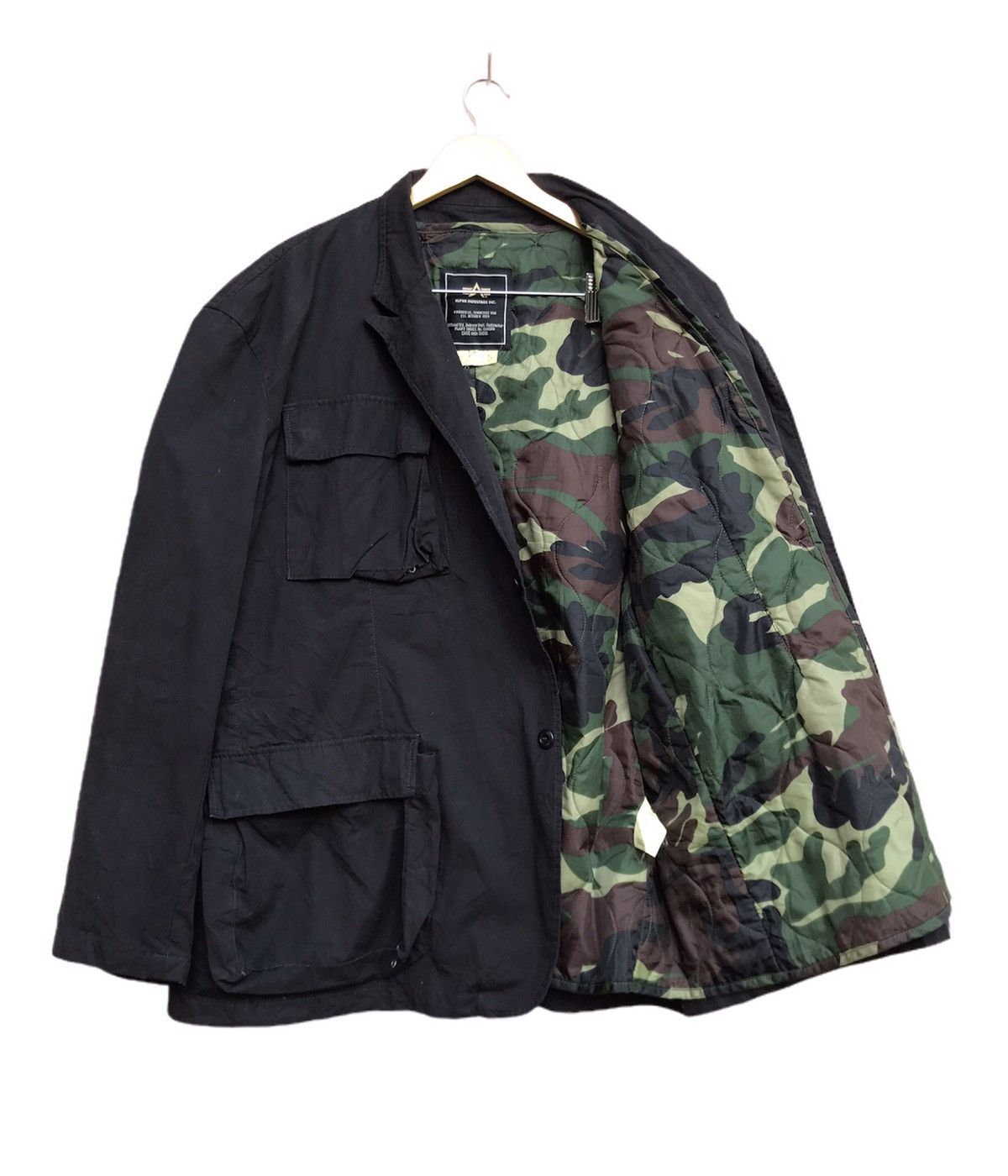 Alpha Industries Alpha Industries Camouflage Field Jacket Size US L / EU 52-54 / 3 - 2 Thumbnail