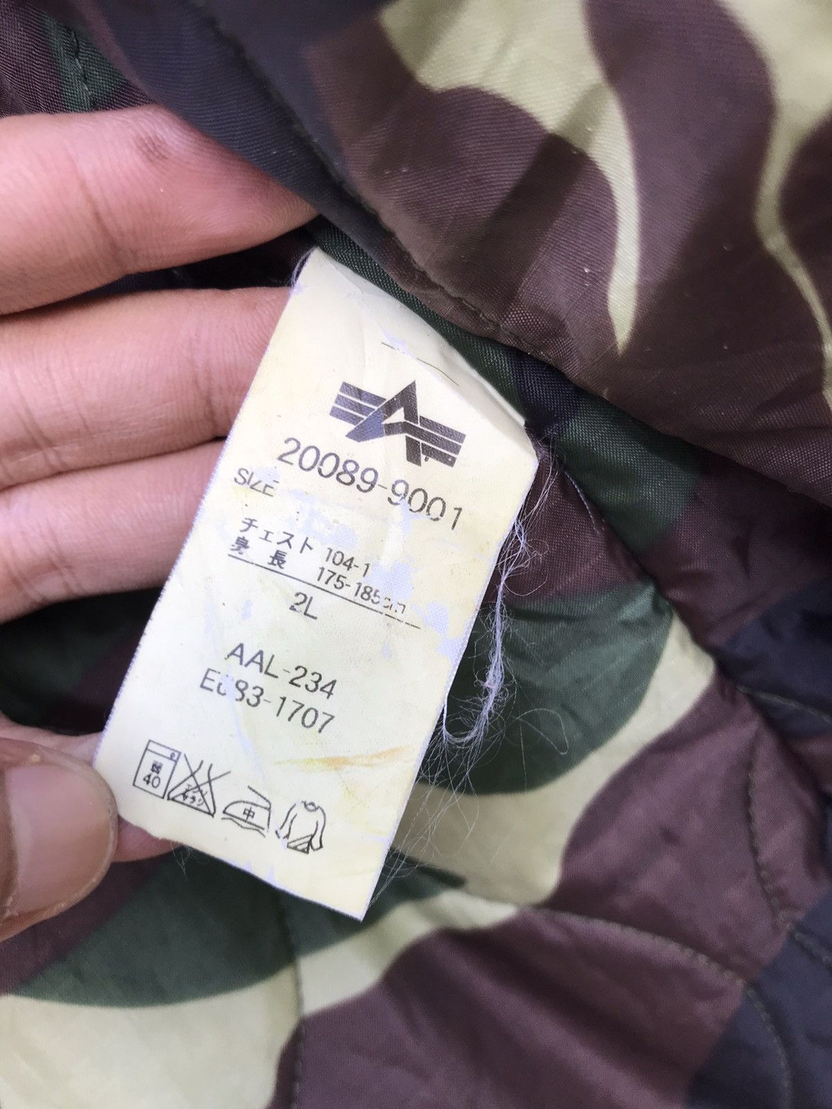 Alpha Industries Alpha Industries Camouflage Field Jacket Size US L / EU 52-54 / 3 - 8 Thumbnail