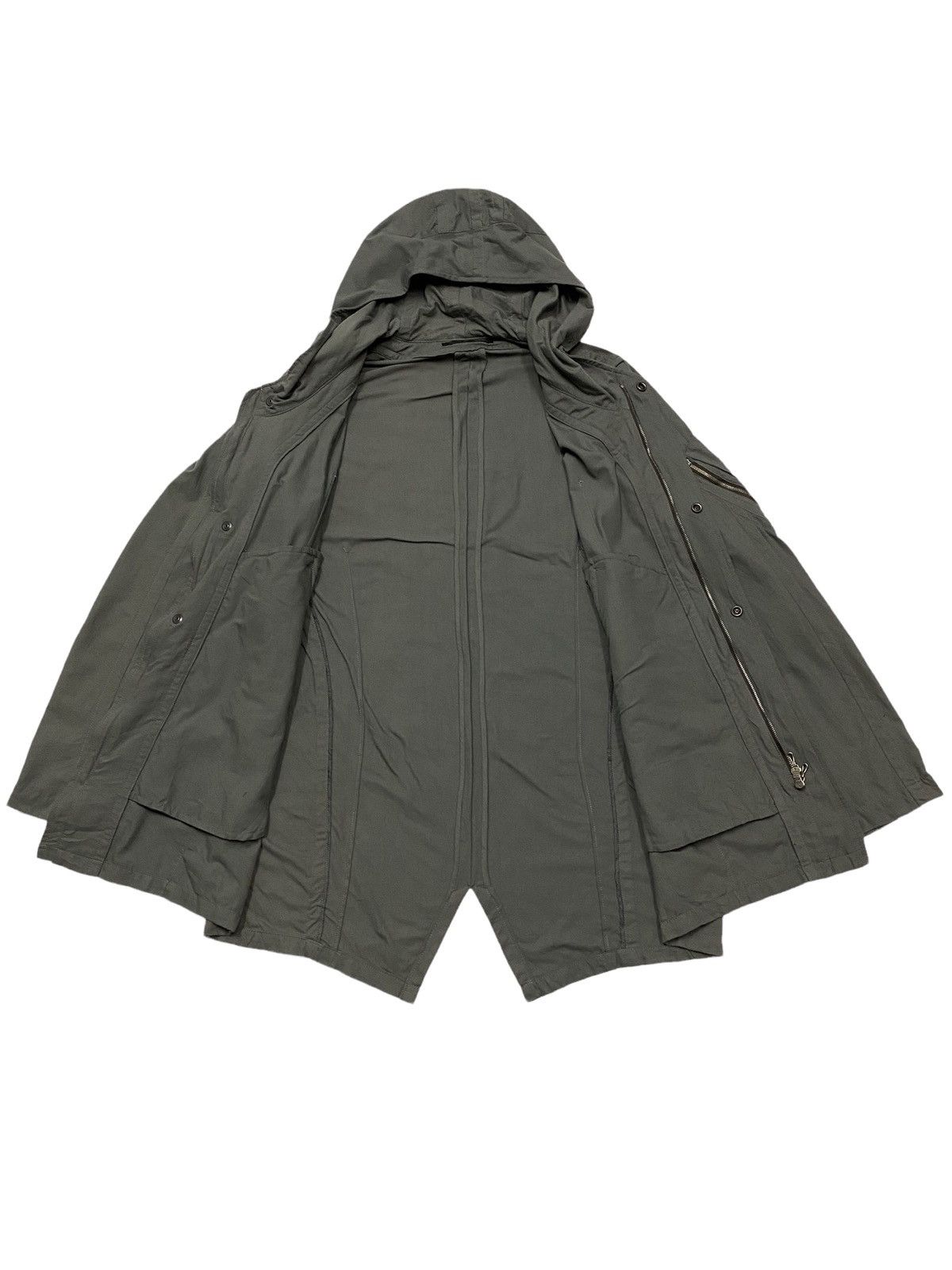 【最終値下】NYLON TWILL FISHTAIL COAT/kontor kontor 新品 NYLON TWILL FISHTAIL COAT M-65 ミリタリーコート