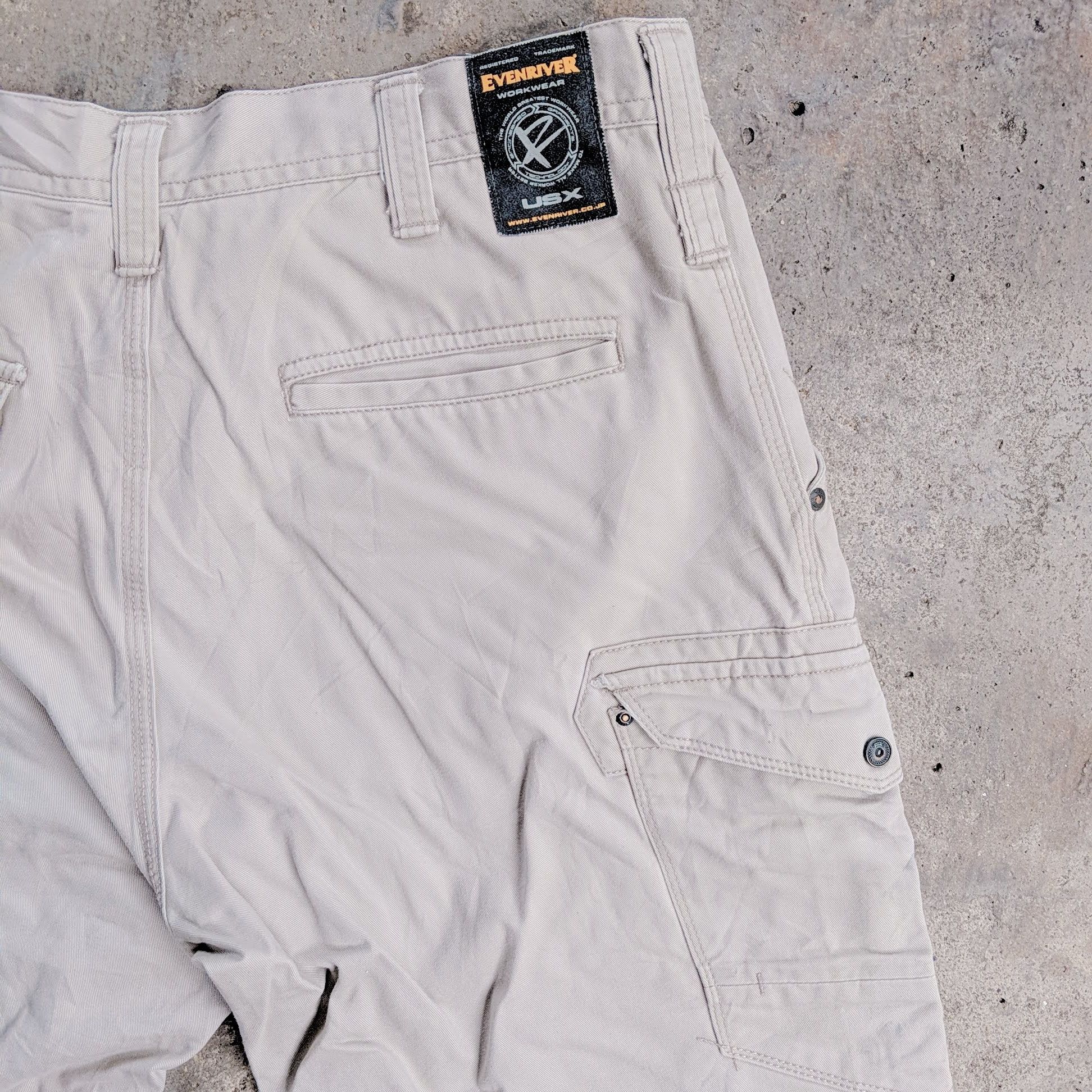 Japanese Brand Dirty!! Evenriver USX Workwear Trousers Casual Cargo Pants Size US 33 - 11 Thumbnail