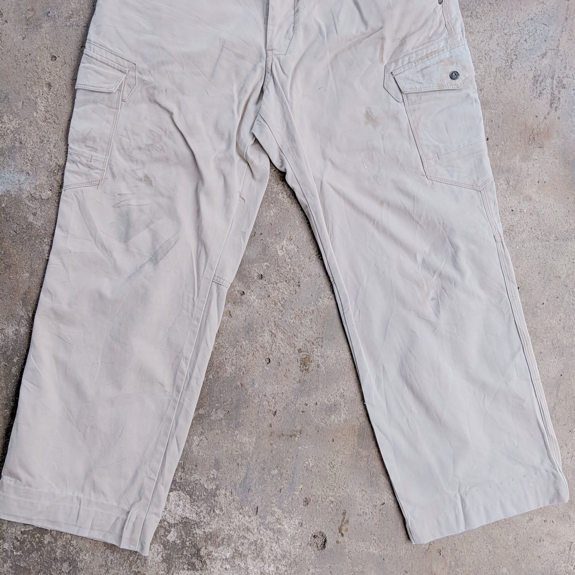Japanese Brand Dirty!! Evenriver USX Workwear Trousers Casual Cargo Pants Size US 33 - 5 Thumbnail