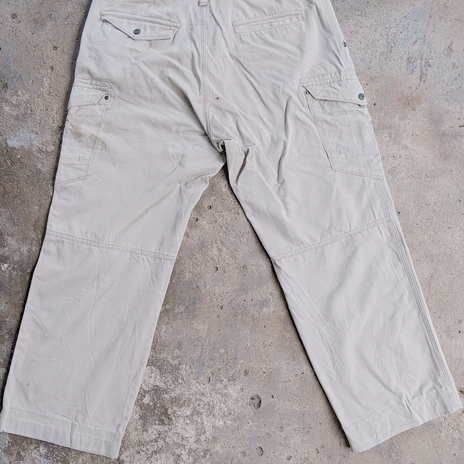 Japanese Brand Dirty!! Evenriver USX Workwear Trousers Casual Cargo Pants Size US 33 - 12 Thumbnail