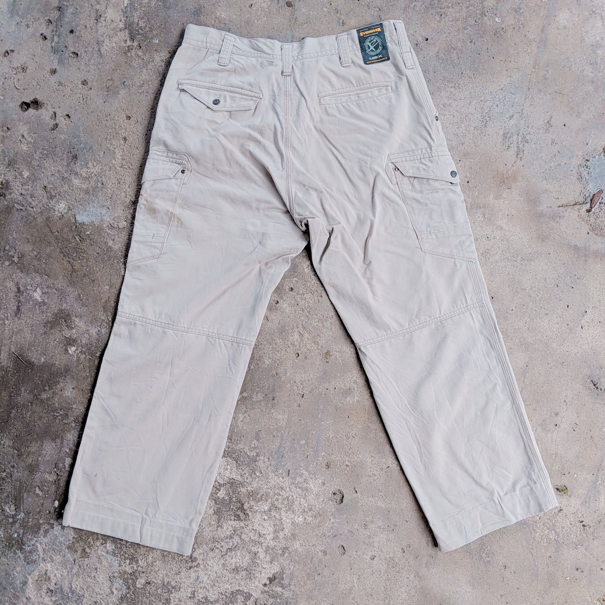Japanese Brand Dirty!! Evenriver USX Workwear Trousers Casual Cargo Pants Size US 33 - 8 Thumbnail