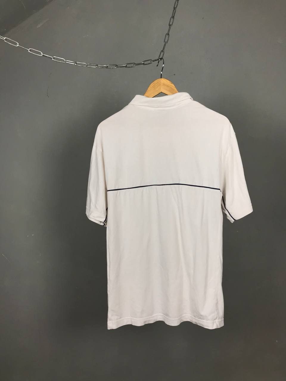 Nike × Vintage Nike Court swoosh streetwear vintage polo tee Size US L / EU 52-54 / 3 - 7 Thumbnail
