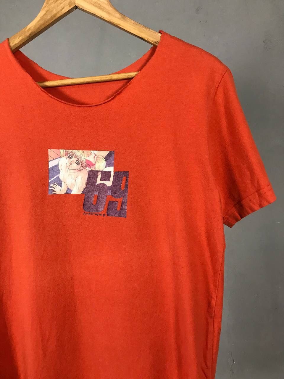 Anime Porno Anima Japanese Brand Streetwear Orange Tee Size US S / EU 44-46 / 1 - 2 Thumbnail