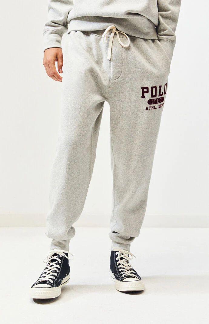 Polo Ralph Lauren Polo Ralph Lauren Heather Grey Vintage Sweatpants XL Size US 38 / EU 54 - 3 Thumbnail