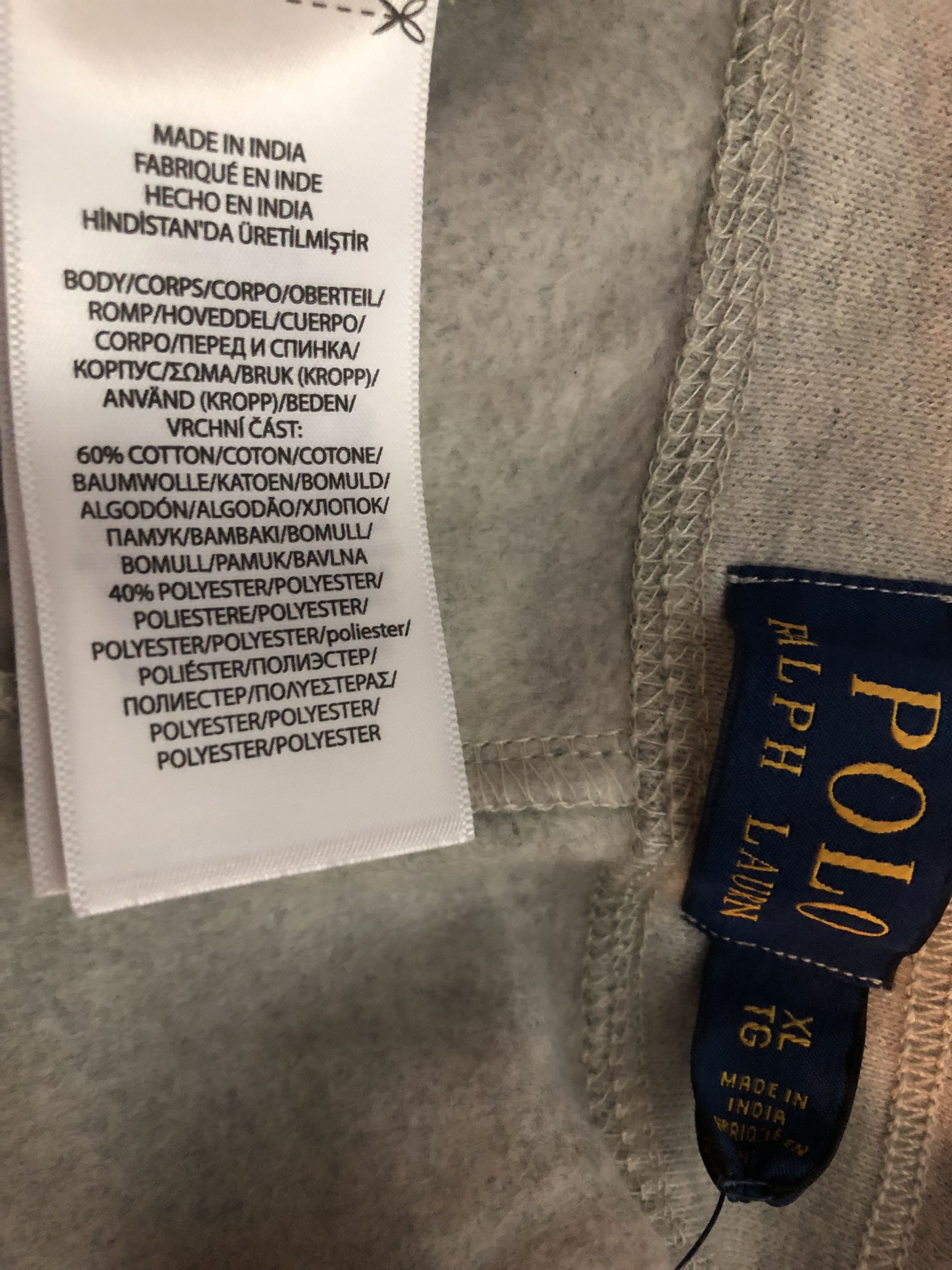 Polo Ralph Lauren Polo Ralph Lauren Heather Grey Vintage Sweatpants XL Size US 38 / EU 54 - 8 Thumbnail