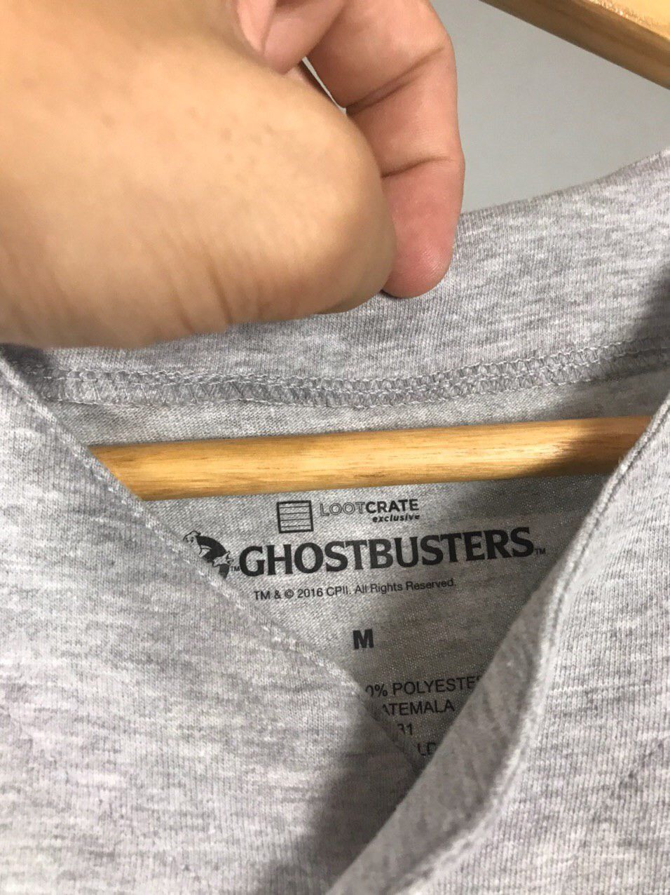 Vintage Ghostbusters vintage gray movie tee Size US L / EU 52-54 / 3 - 4 Thumbnail