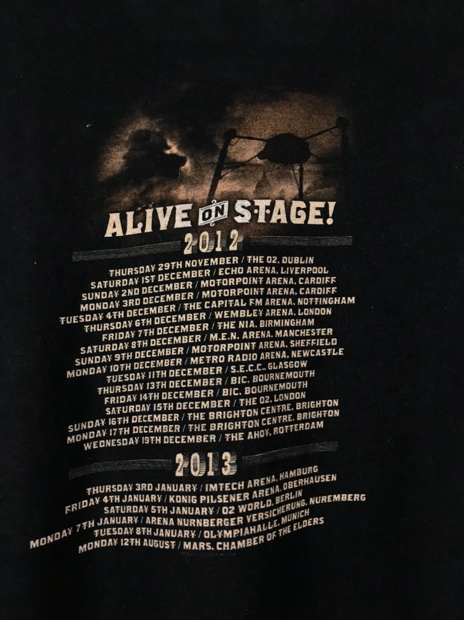 Other × Vintage The war of the worlds 2012 vintage movie tee Size US M / EU 48-50 / 2 - 8 Thumbnail