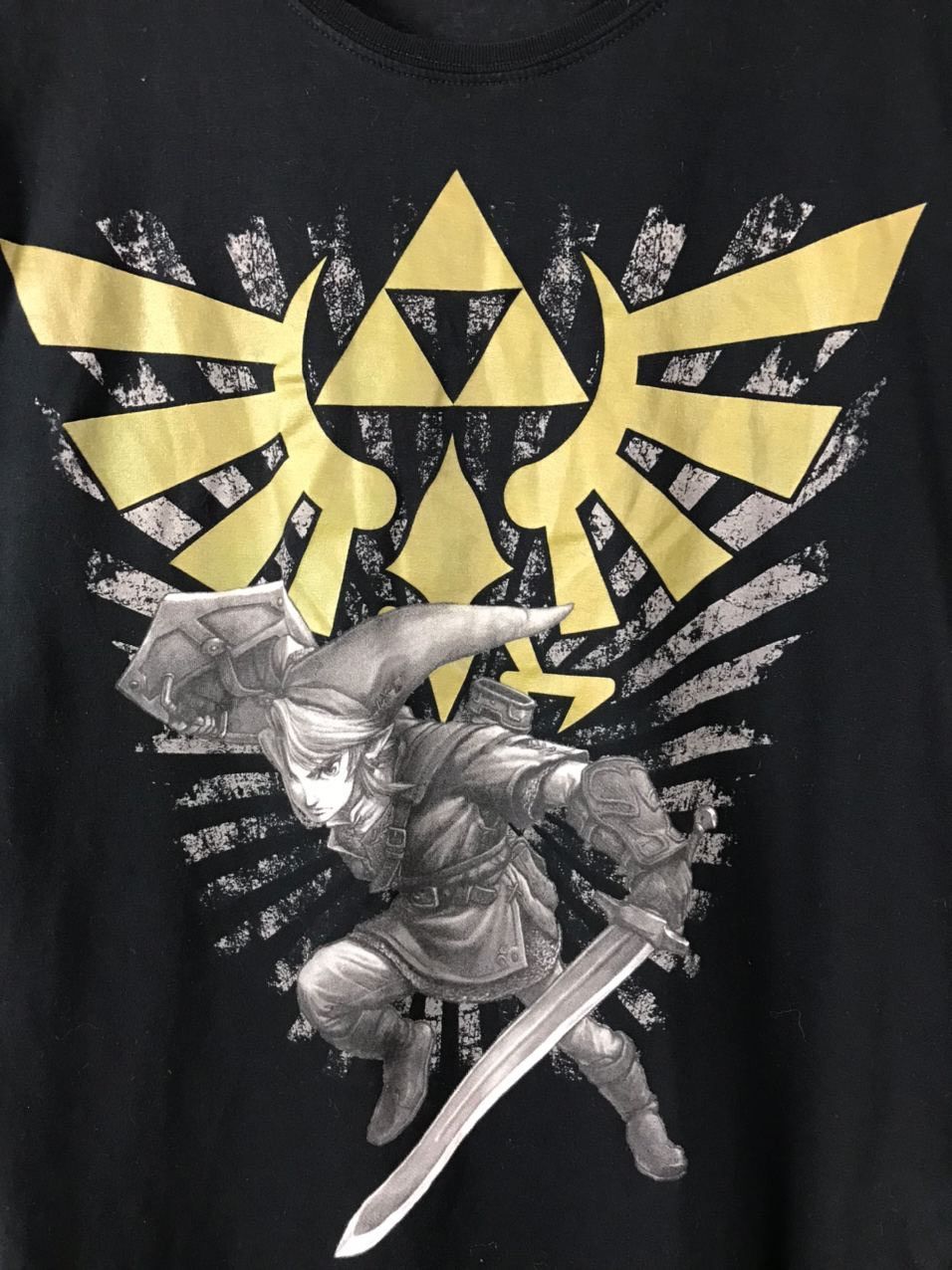Nintendo × Vintage Zelda vintage game Nintendo black tee Size US L / EU 52-54 / 3 - 3 Thumbnail