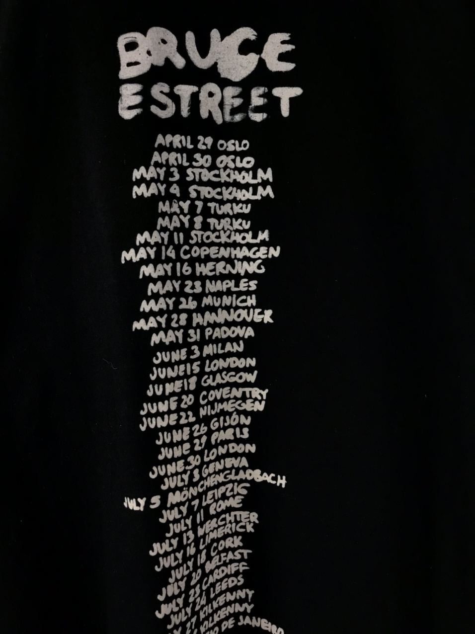 Band Tees Bruce Spring Steen vintage 2013 band tour tee Size US XL / EU 56 / 4 - 7 Thumbnail