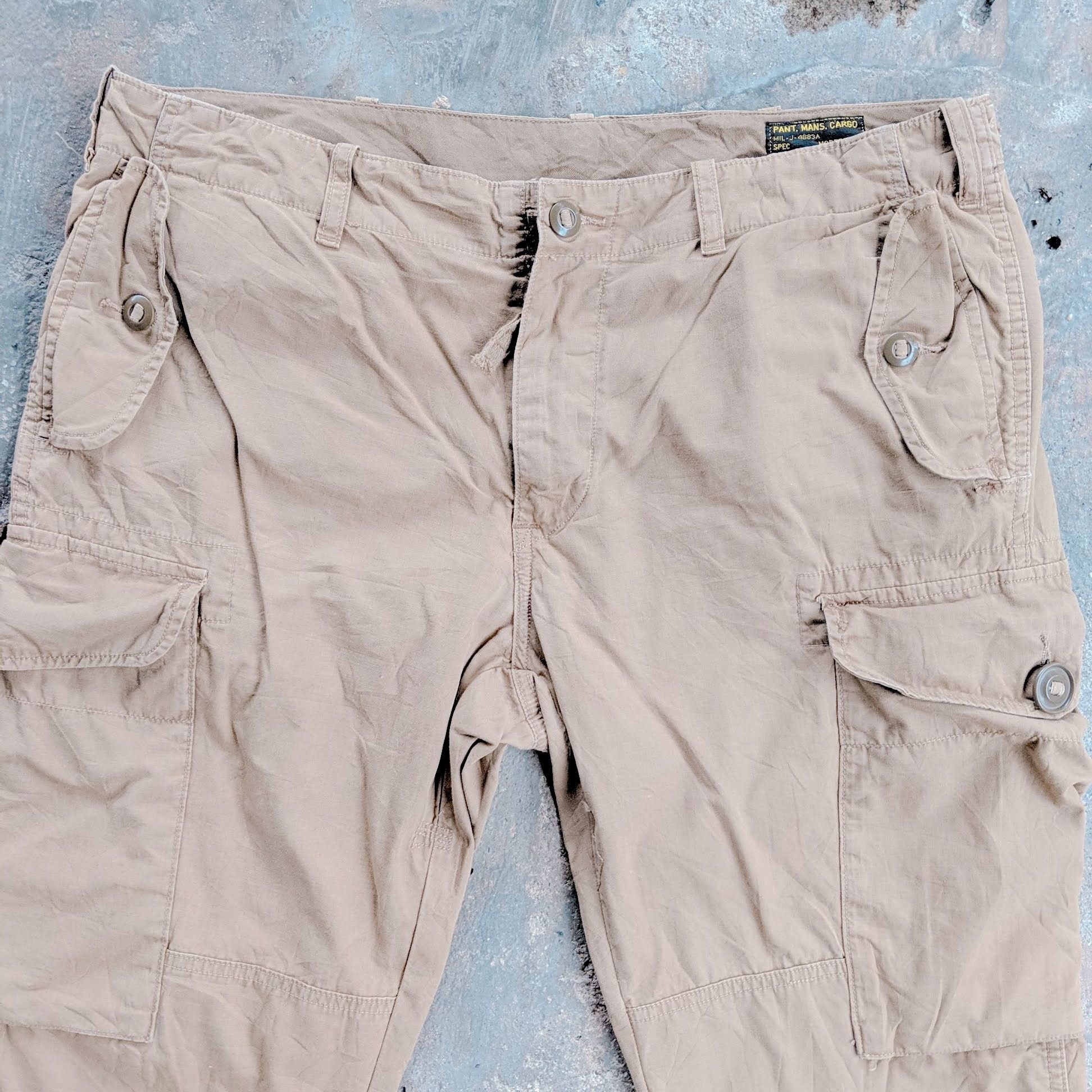 Polo Ralph Lauren 💥Torn💥Vtg Polo Ralph Lauren Tactical Trousers Cargo Pants Size US 38 / EU 54 - 3 Thumbnail