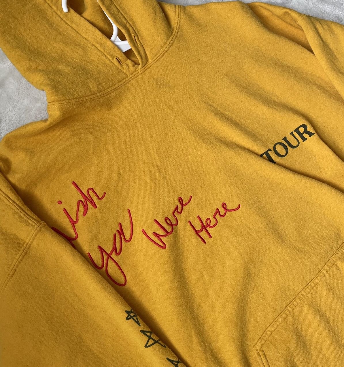 Travis Scott Astroworld Yellow Hoodie Size US XL / EU 56 / 4 - 4 Thumbnail