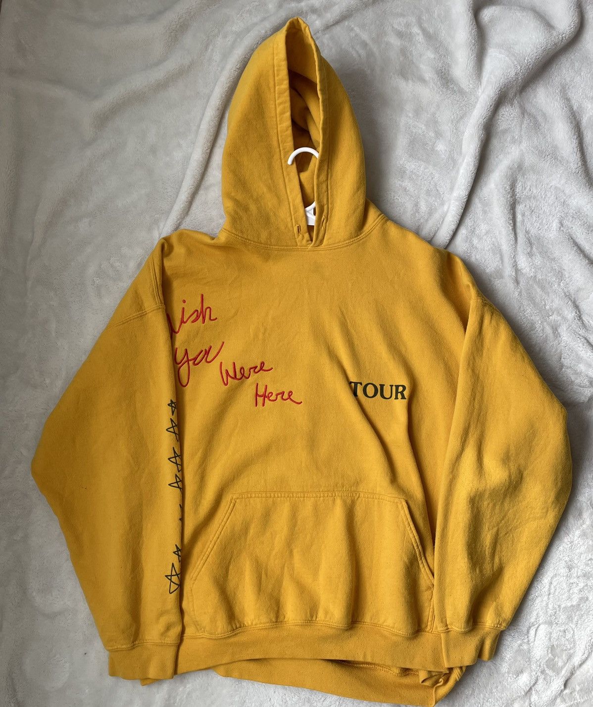 Travis Scott Astroworld Yellow Hoodie Size US XL / EU 56 / 4 - 3 Thumbnail