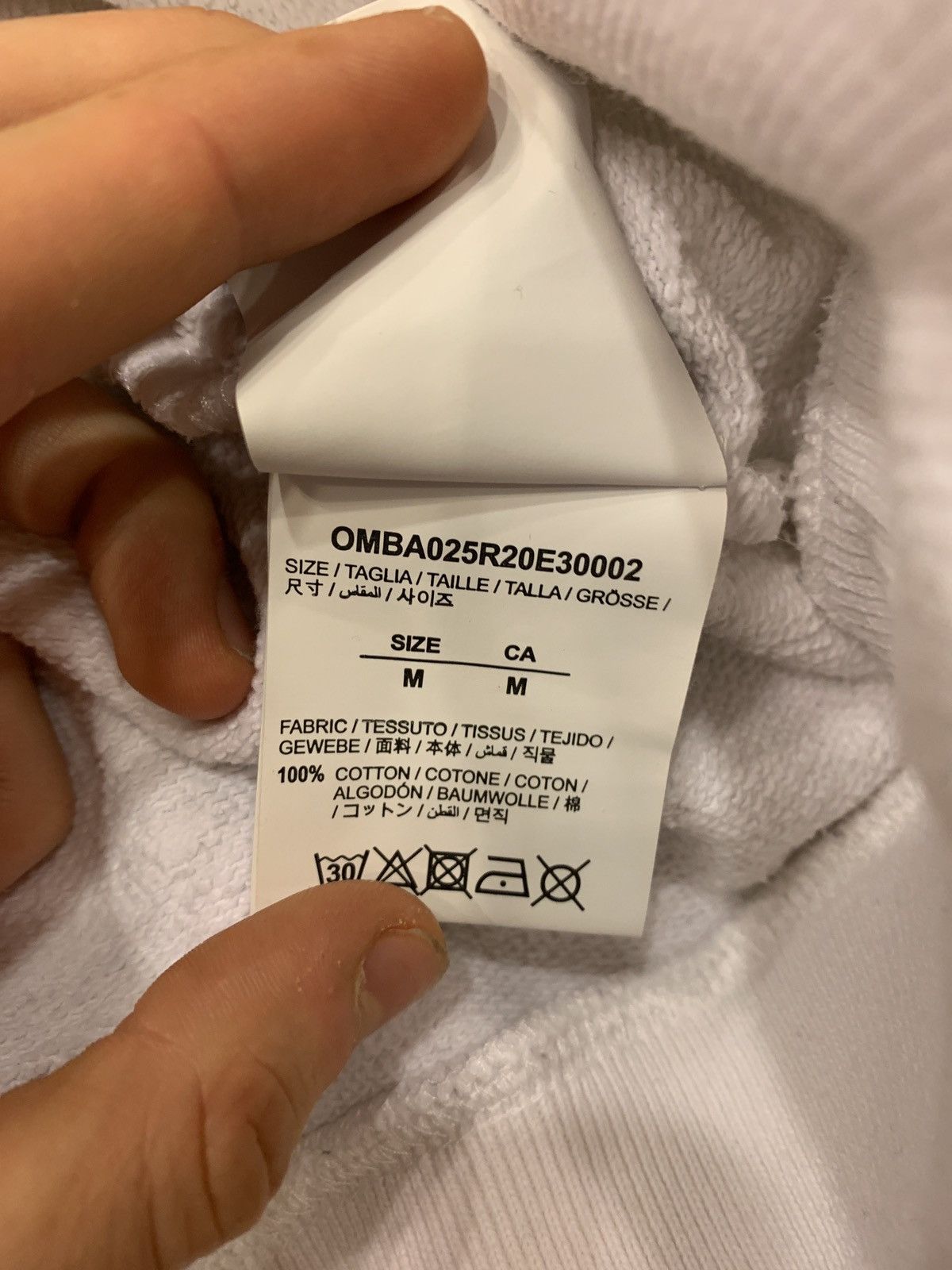 Off-White Off-White Tape Crewneck Size US M / EU 48-50 / 2 - 6 Thumbnail