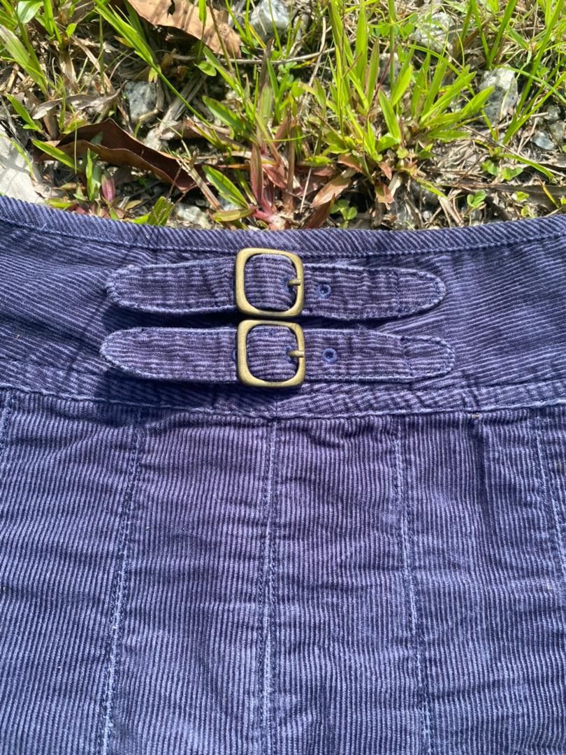 Lauren Ralph Lauren × Polo Ralph Lauren × RRL Ralph Lauren Polo Jeans Company Corduroy Skirt Size 26" / US 2 / IT 38 - 10 Thumbnail