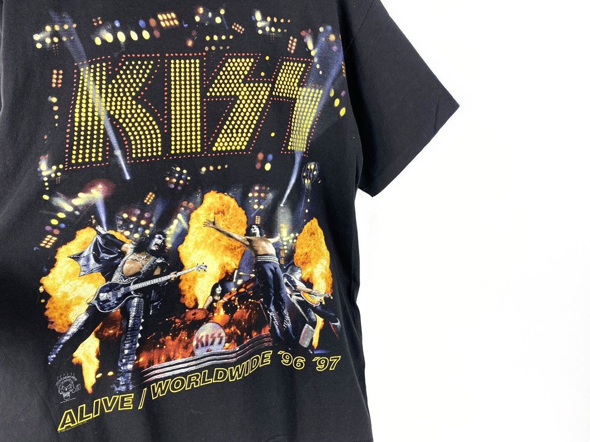 KISS × Vintage vintage KISS t shirt tour 1996 97 USA concert murina 90s Size US L / EU 52-54 / 3 - 2 Thumbnail