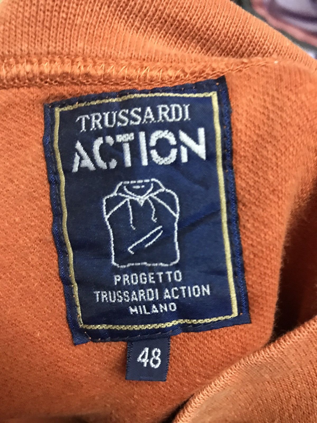 Trussardi Trussardi Sweatshirt Crewneck Pullover Size US L / EU 52-54 / 3 - 4 Thumbnail