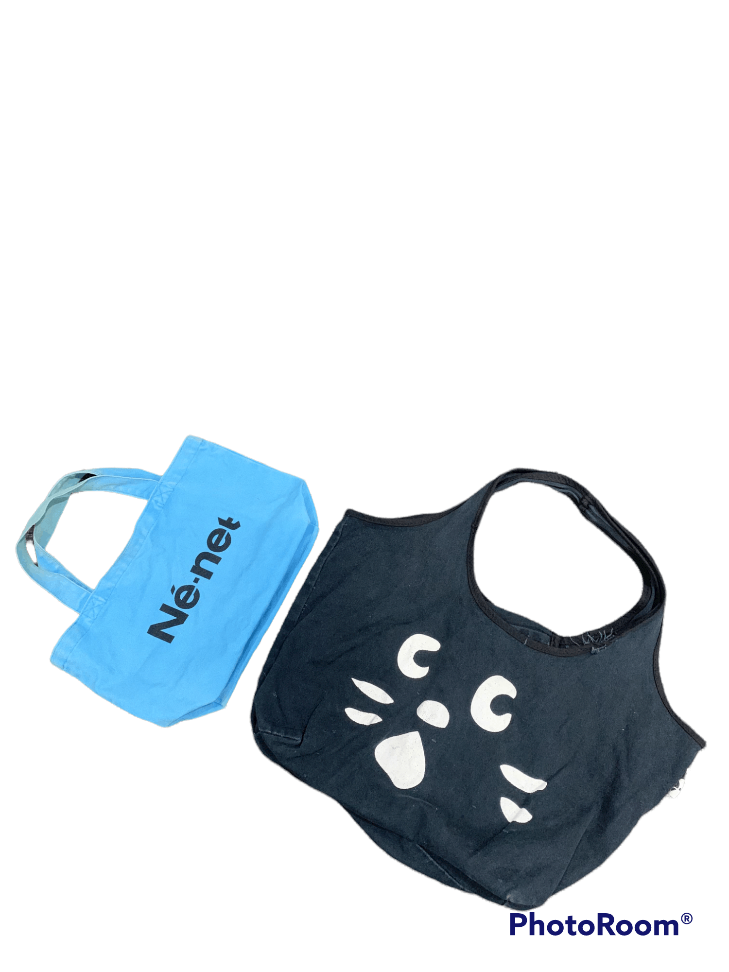 Distressed Ne-Net tote