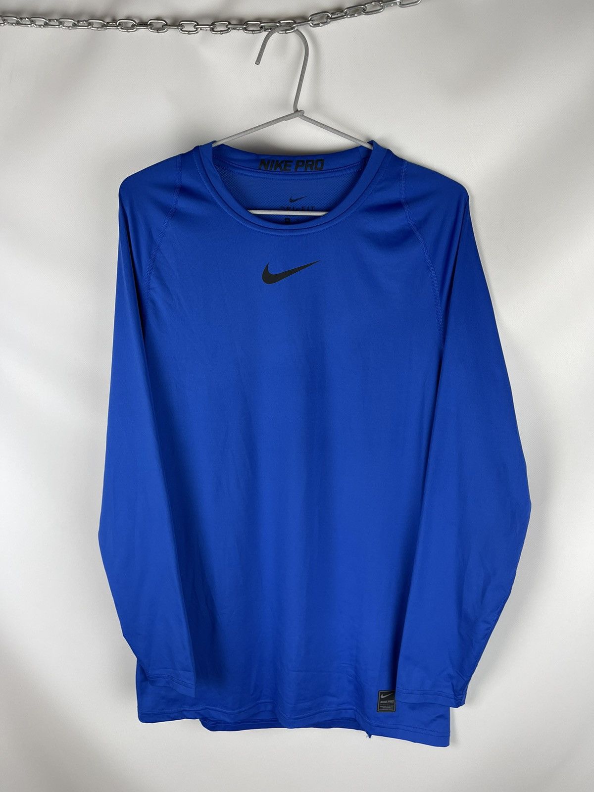 Nike Nike Pro Combat center swoosh compression tee shirt long slv Size US XL / EU 56 / 4 - 1 Thumbnail