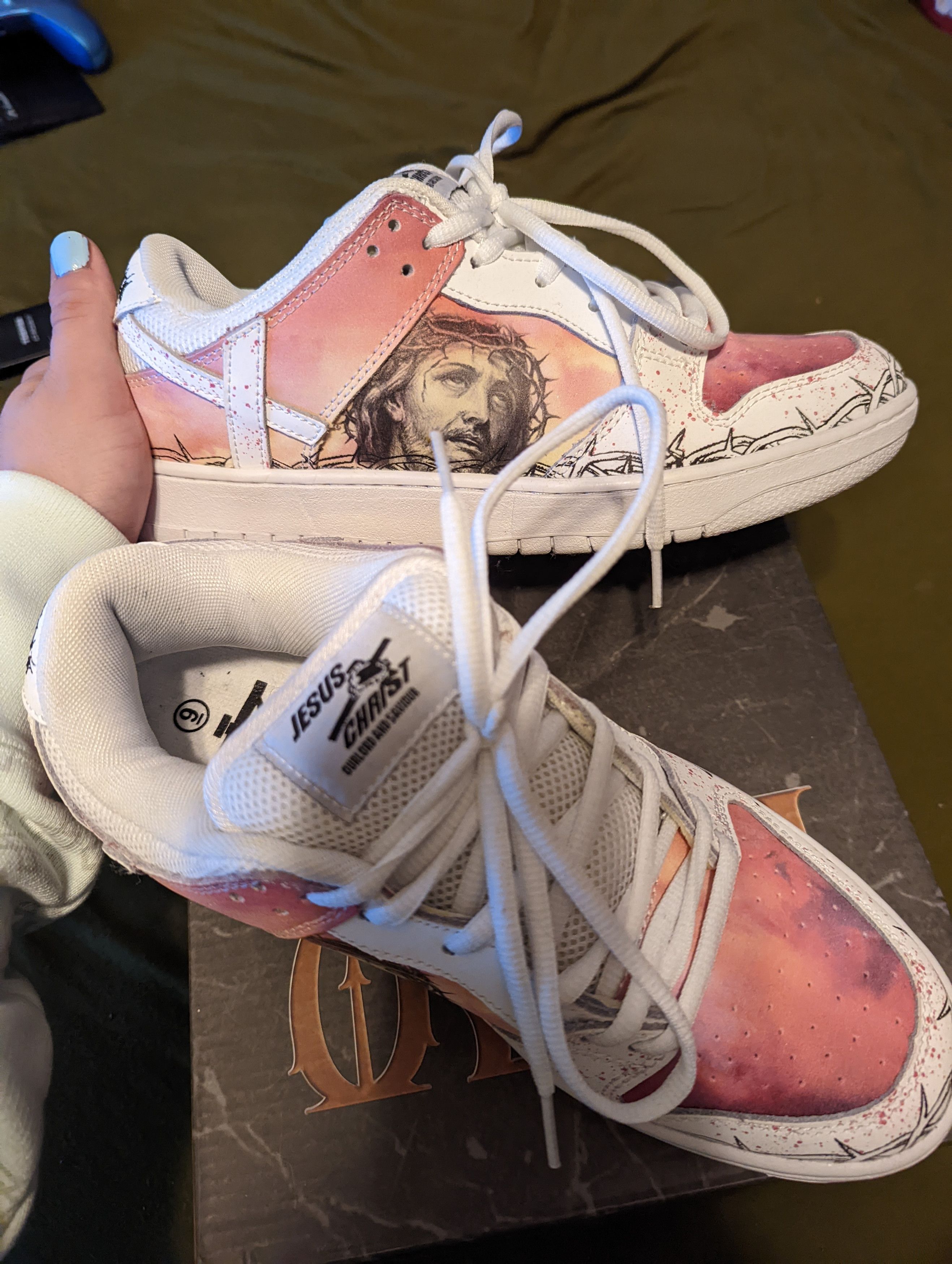 Kito Wares Passion of Christ - Resurrection Dunks | Grailed