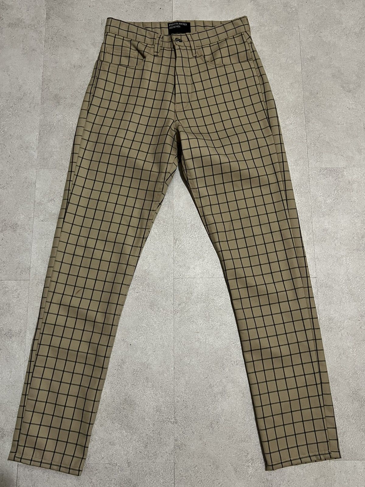 Enfants Riches Deprimes ERD Checkered Plaid Pants Trousers Size US 28 / EU 44 - 1 Thumbnail